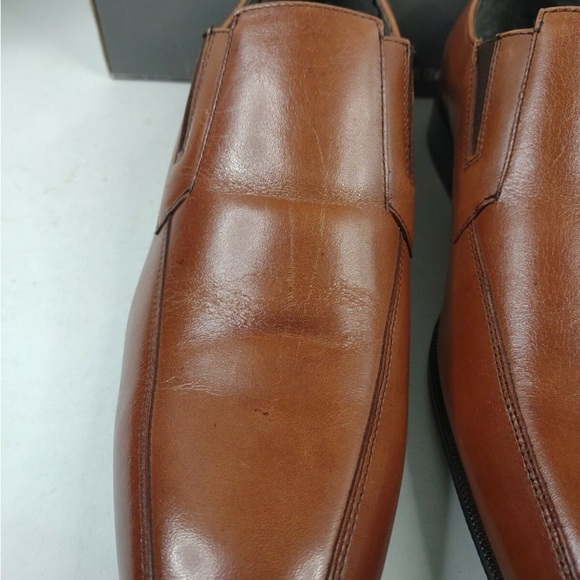 Stacy Adams Men's Fairchild Slip On 10.5 m Scotch Leather Shoes G9 - Picture 2 of 10